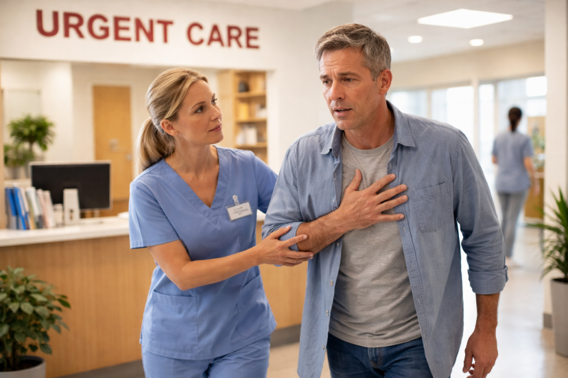 Can You Go to Urgent Care for Chest Pain?